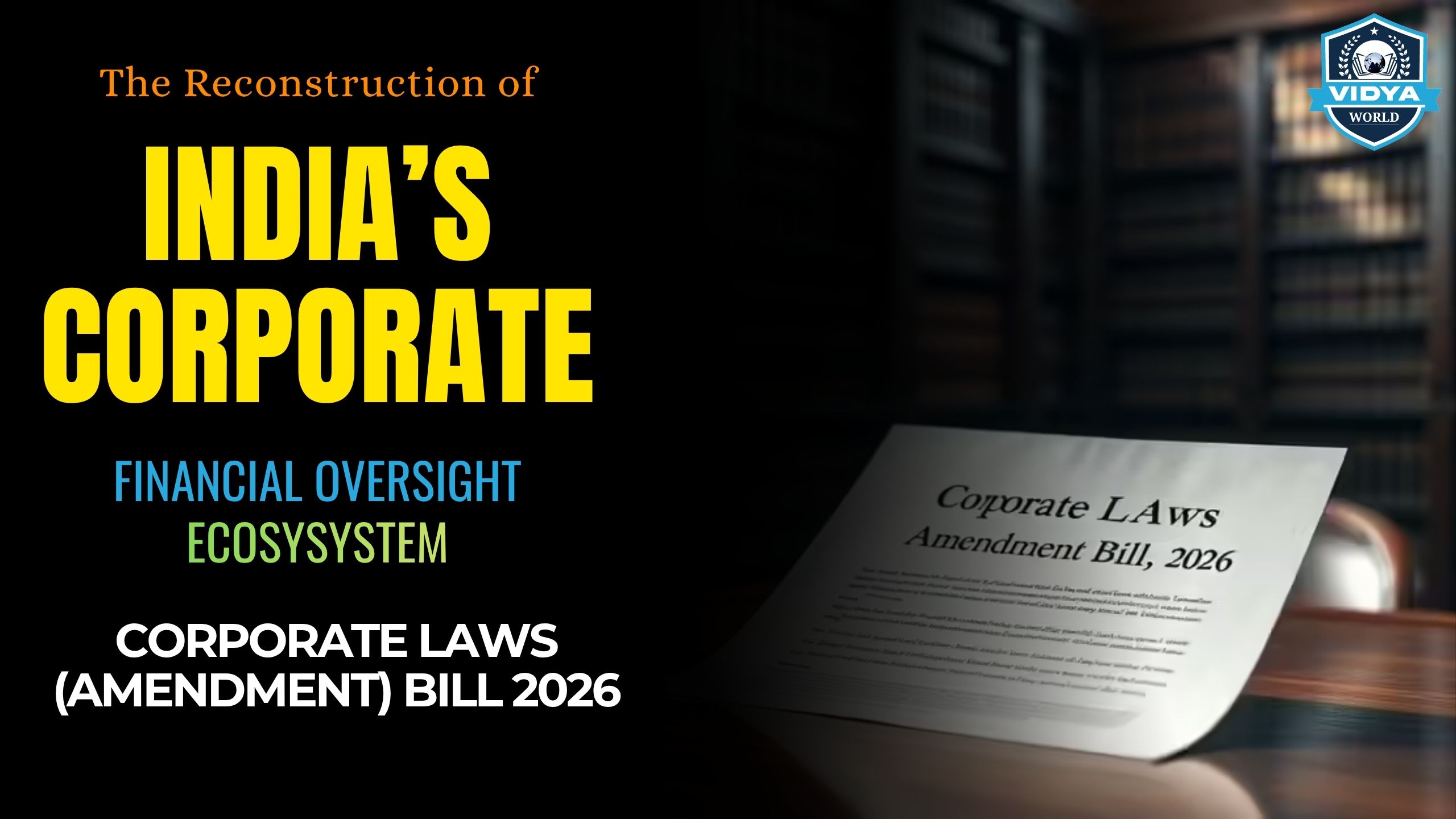 Corporate Laws (Amendment) Bill 2026