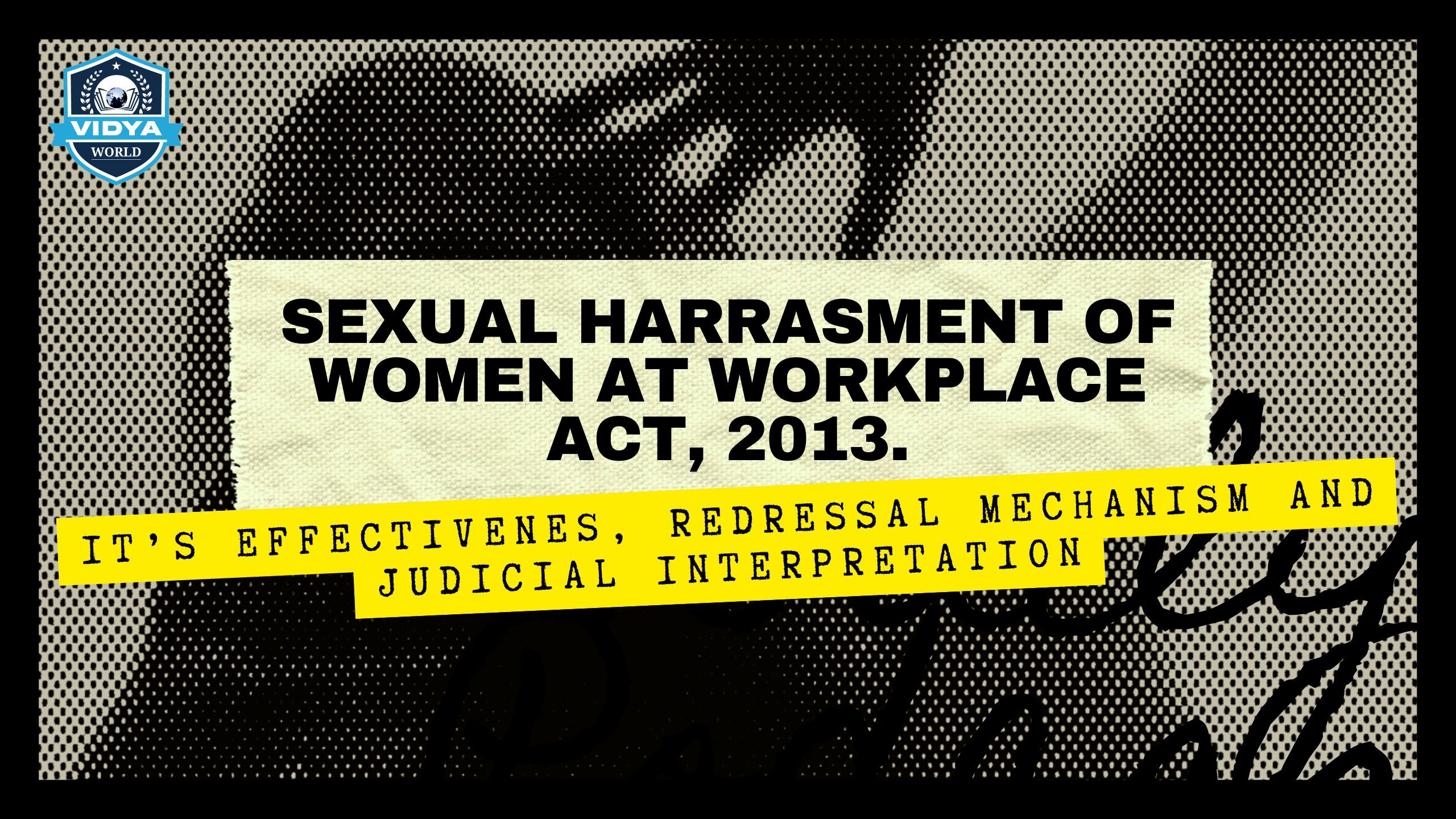 SEXUAL HARASSMENT
