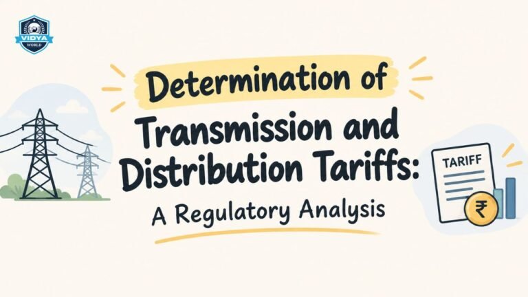 Determination of Transmission and Distribution Tariffs