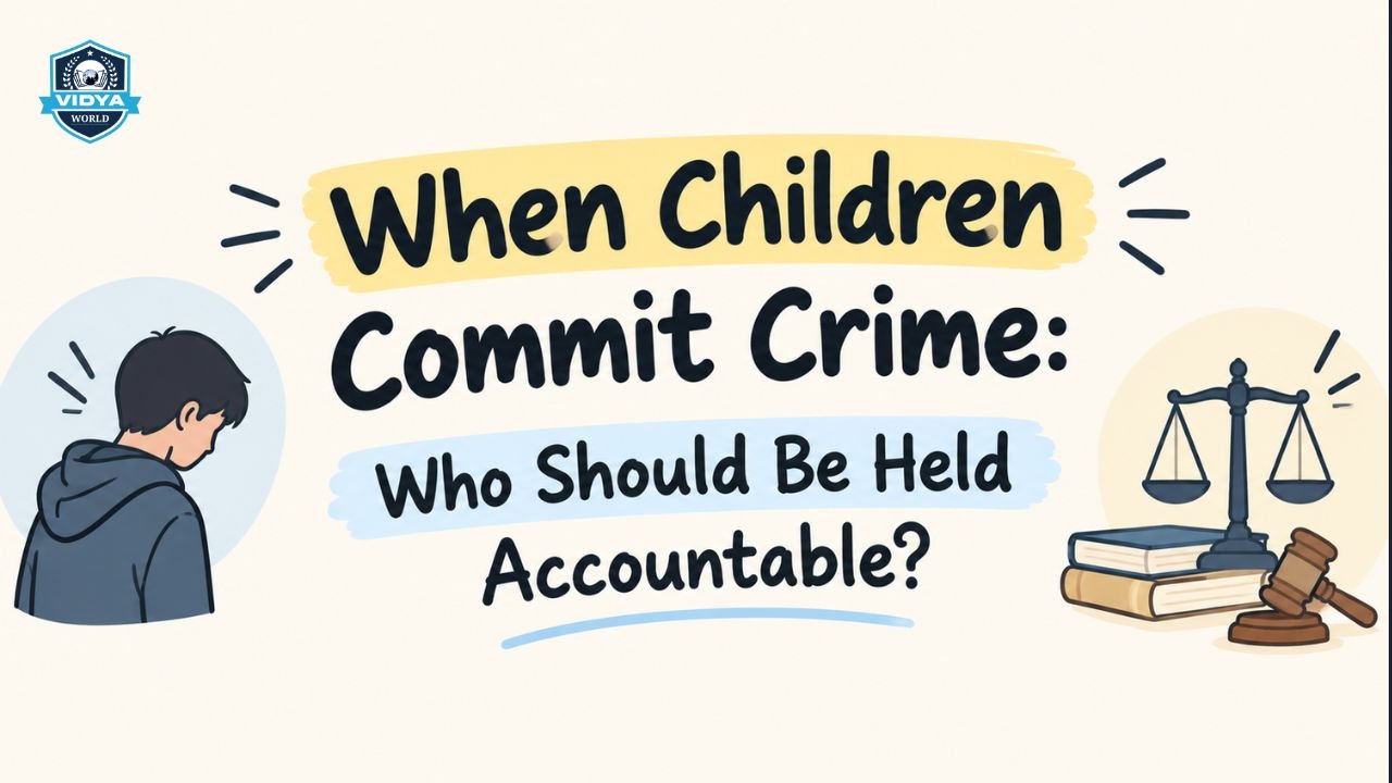 Children Commit Crime